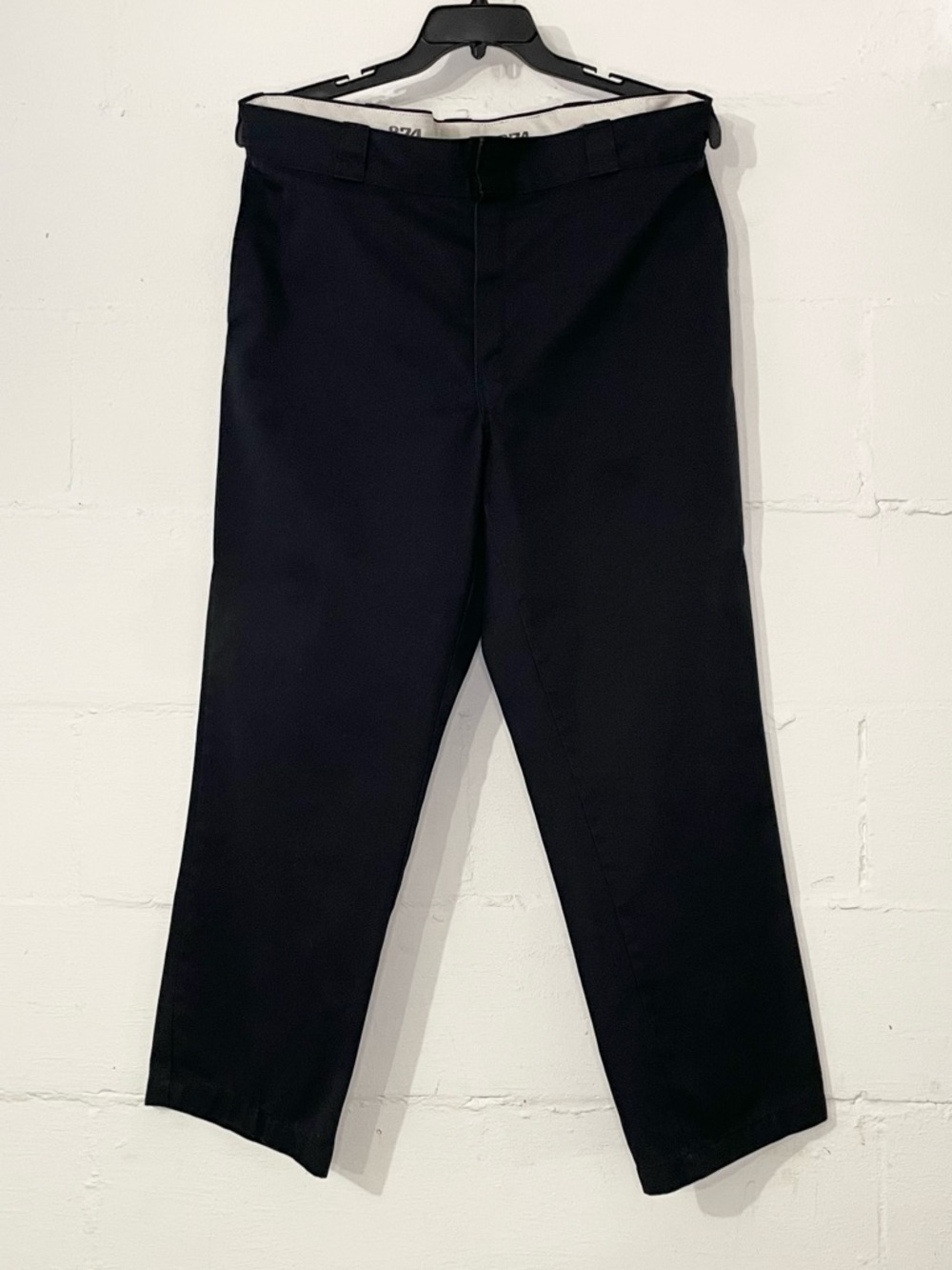 Dickies Black Straight-Leg Work Chinos
